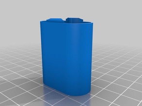aa case bottom containers customized 3d print model - Mito3D
