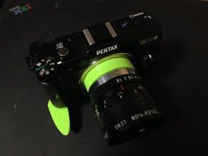 pentax aderência câmara 3d print model - Mito3D