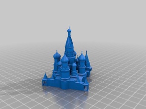 san basilio cattedrale gli edifici le strutture architettura mosca russia 3d print model - Mito3D