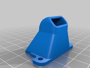soplado moja los pies de la boquilla 3d impresora partes 40mm aire soplador refrigeración creo el ventilador groovemount lm8uu prusa 3d print model - Mito3D