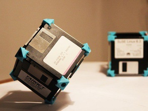 floppy disk construction kit decor art box toy 3d print model - Mito3D