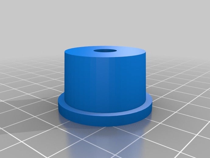 spool eixo cap 25mm bobinas 3d a impressora os acessórios filamento ordbot 3D print model - Mito3D