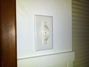 light switch guard household 3d print model - Mito3D