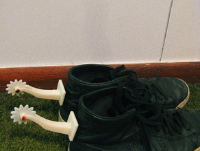 sneaker spurs altri cowboy in vetrina scarpa scarpe 3d print model - Mito3D
