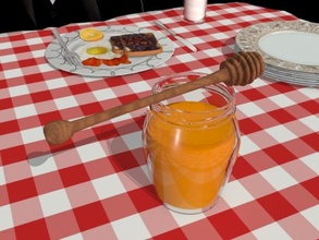 honey jar honey wand match kitchen dining traditional