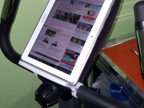 Pedale home tablet Lesen Haushalt die freie Zeit openscad Sport 3d print model - Mito3D