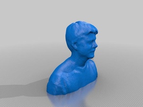 gregor luetolfs Kopf Menschen 3d print model - Mito3D