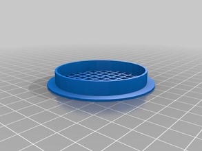 round ventilation grid replacement parts 3d print model - Mito3D