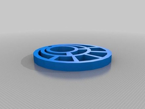 roda brinco brincos 3d print model - Mito3D
