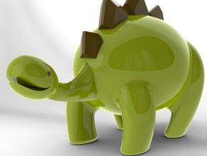 stegosaurus diğer dfanu dinozor 3d print model - Mito3D