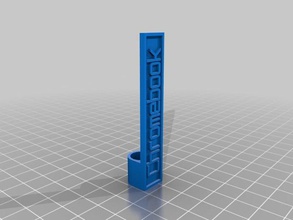 chromebook cable label organization customized 3d print model - Mito3D