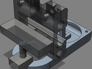 Lüfter Halterung atom 3d Drucker Zubehör 3d print model - Mito3D