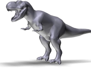 tyrannosaurus rex modello di scansione le scansioni repliche dinosauro 3d print model - Mito3D