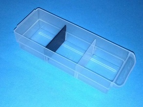drawer dividers small parts cabinet organization separators 3d print model - Mito3D