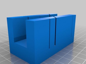 saw guide other miter box openscad parametric tool 3d print model - Mito3D