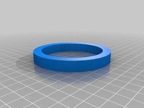 test cylinder 80x80x5mm other 3d print model - Mito3D