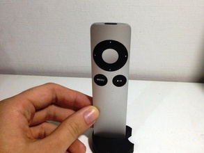 apple tv remote control dock gadgets 3d print model - Mito3D