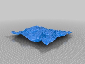 o fractal de terreno 2 esculturas 3d print model - Mito3D
