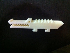 m alligator d'autres jouet pince crocodile animal ménage stockage trame utile 3d print model - Mito3D