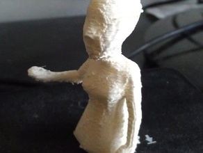 figurine expérience d'autres l'art blender caractère femelle l'homme modèle ornement femme 3d print model - Mito3D