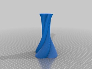 mi personalizados florero cilíndrico de la copa pulsera del generador decoración 3d print model - Mito3D