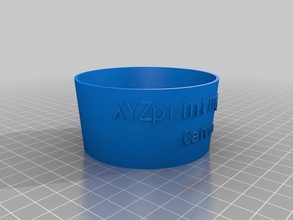 o suporte de copo calvin 20aug alimentos bebida personalizado 3d print model - Mito3D