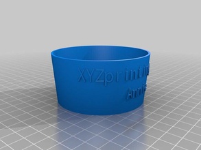 20aug bardak tutucu annie gıda iç özelleştirilmiş 3d print model - Mito3D