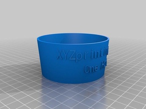 cup holder one hung 20aug food drink customized 3d print model - Mito3D