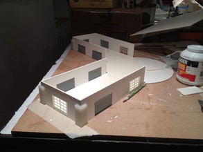 lightning mcqueen-zentrale Bau Spielzeug 3d print model - Mito3D
