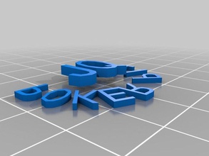 il mio personalizzato di chip poker altri 3d print model - Mito3D