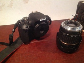 canon ef-s lente pinhole câmara 3d print model - Mito3D