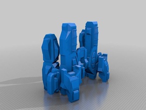 Raumschiff Fahrzeuge 3d print model - Mito3D