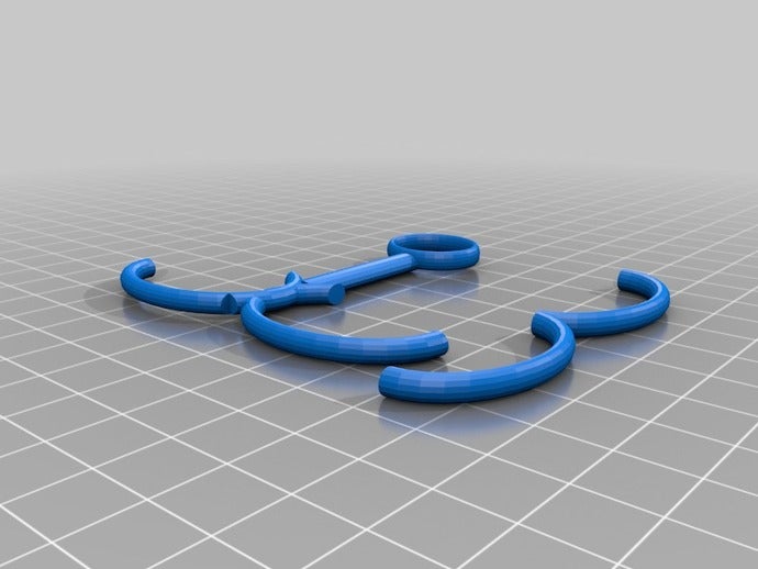 grapling hook enterhaken andere 3D print model - Mito3D