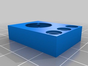 lego-kompatibel ball caster in der Robotik lego Marmor 3d print model - Mito3D