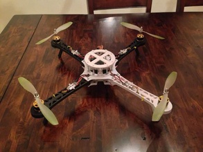 3d quadcopter varyant crossfire basılmıştır rc araç drone gerçek çoğalıcı taslak 3d print model - Mito3D
