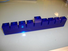 laser-cut Menora andere Acryl lasercut laser-cutter lazzzor 3d print model - Mito3D