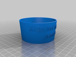 bardak tutucu jennifer aug21 gıda iç özelleştirilmiş 3d print model - Mito3D