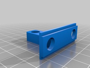 support filament holder 3d printer accessories 3drag aluminium chassis 3d print model - Mito3D