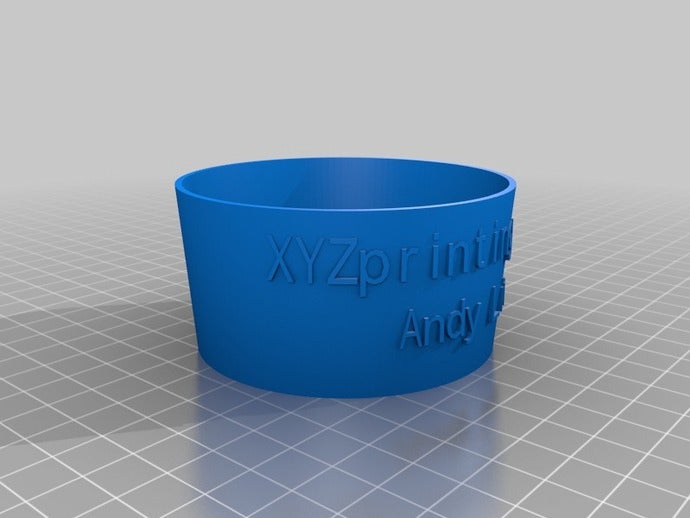 andy liu août 21 les aliments la boisson personnalisé 3D print model - Mito3D