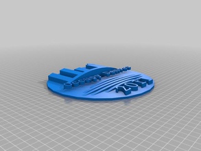 occupy denver badge other wall street 3d print model - Mito3D