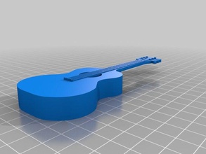 acoustic guitar 3d printing 3d print model - Mito3D
