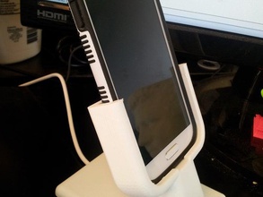 samsung galaxy s4 supporto da scrivania per uso esterno mobile telefono 3d print model - Mito3D