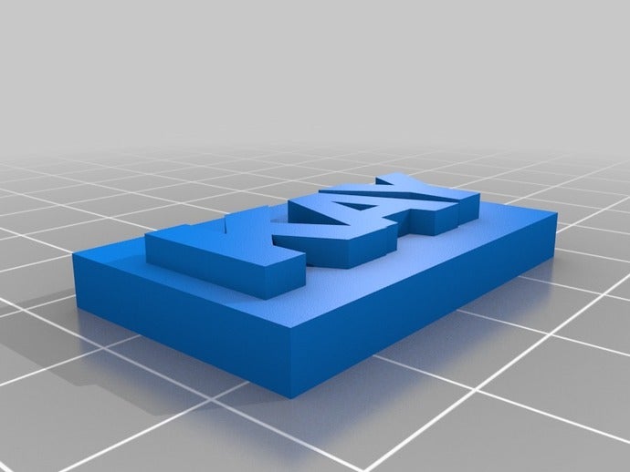 hektisch blad andere 3D print model - Mito3D