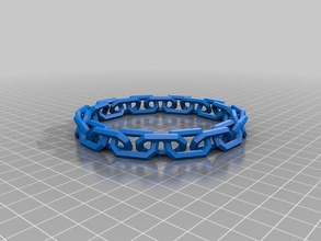 circled chain other customized 3d print model - Mito3D