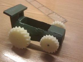 carmamovil otros 3d la educación openscad de plástico valle juguete uc3m wacky races 3d print model - Mito3D