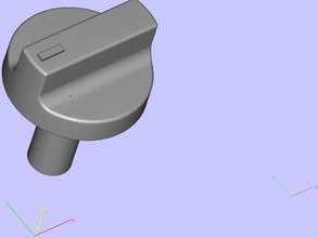 botão de weber churrasqueira a gás substituição partes 3d print model - Mito3D