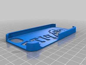 pitt iphone 5 case accessories customized 3d print model - Mito3D