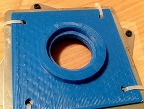 mega ultimachine do eixo da caixa de rolamento montagem outros adaptador filamento mbi sketchup spool 3d print model - Mito3D