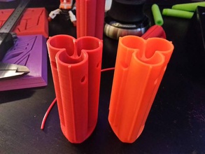 nerf sledgefire shell toy game accessories blaster dart strike zombie 3d print model - Mito3D