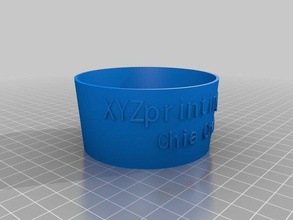 chia chang food drink customized 3d print model - Mito3D